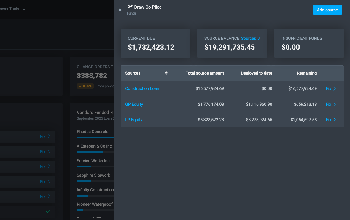 Forecast and validate funding sources with greater accuracy